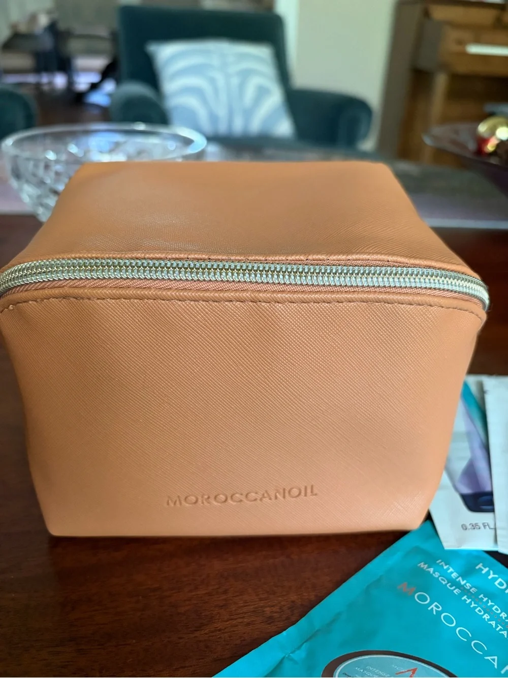 New Moroccanoil Cosmetic Pouch bundle